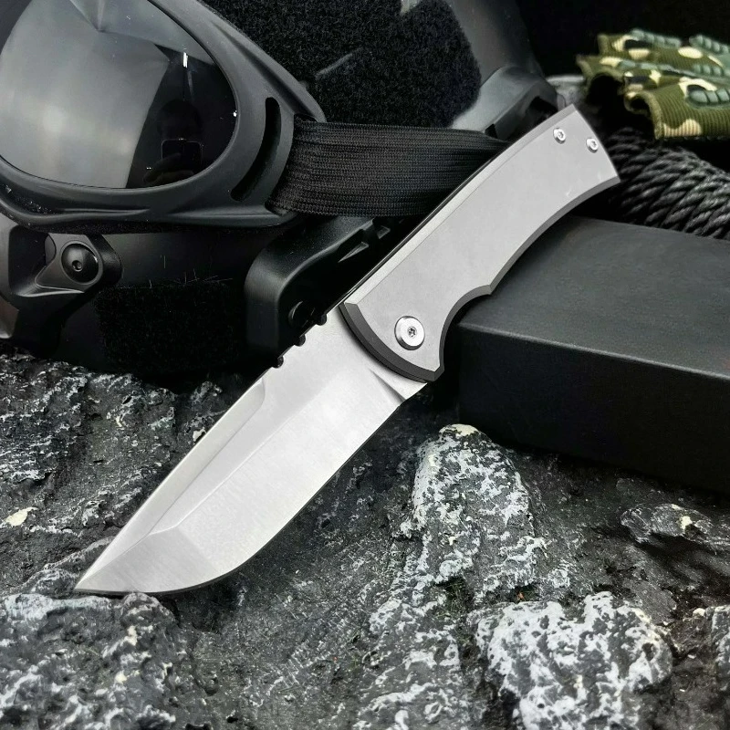 Pocket Folding Knife chaves 229 Titanium Alloy Handle D2 blade edc multitool knives outdoor selbstverteidigung titanium knife
Pocket Folding Knife chaves 229 Titanium Alloy Handle D2 blade edc multitool knives outdoor selbstverteidigung titanium knife