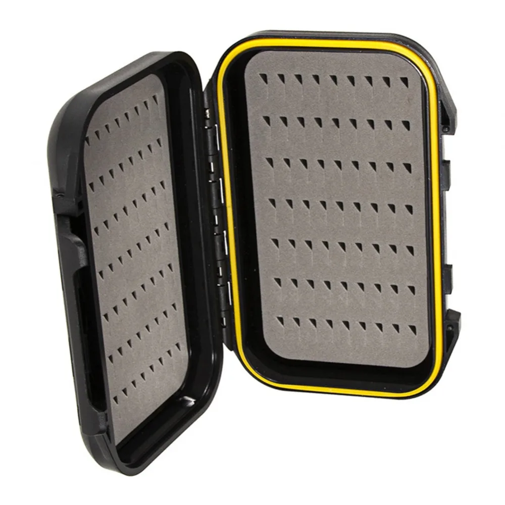 New Plastic Shell Storage Box Foam Lining Large Capacity Lure Case Bilayer Fly Hook Box Fishing
New Plastic Shell Storage Box Foam Lining Large Capacity Lure Case Bilayer Fly Hook Box Fishing
