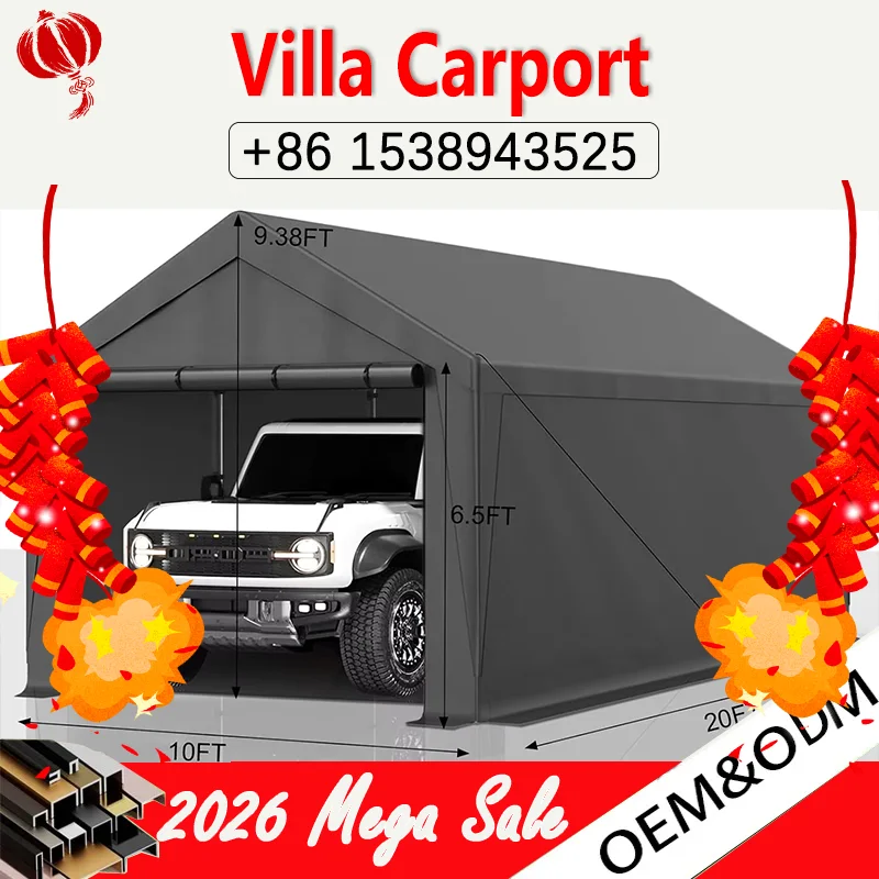 Custom 12x20 Heavy Duty Folding Metal Frame Carport Waterproof UV Resistant All Weather Outdoor Garage Parking OEM ODM
Custom 12x20 Heavy Duty Folding Metal Frame Carport Waterproof UV Resistant All Weather Outdoor Garage Parking OEM ODM