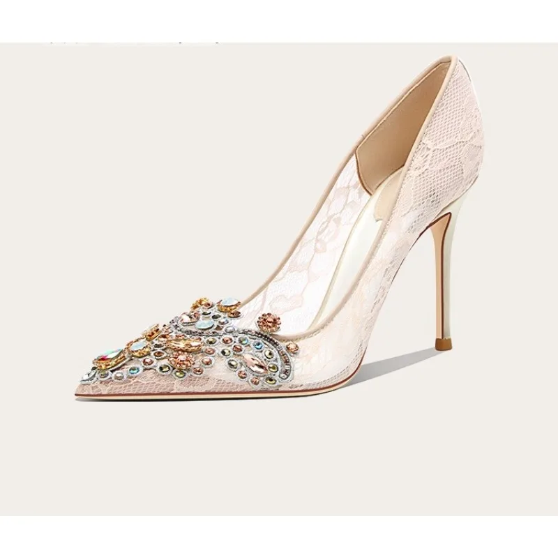 Chinese Bridal Shoes Crystal High Heels Elegant Rhinestone Wedding Shoes Open Toe Sandals for Bride
Chinese Bridal Shoes Crystal High Heels Elegant Rhinestone Wedding Shoes Open Toe Sandals for Bride