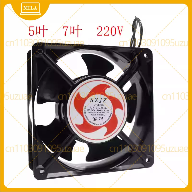 DP200A 2123XSL-C AC 220-240V 0.10A 120X120X38Mm 2-Wire Cooling Fan
DP200A 2123XSL-C AC 220-240V 0.10A 120X120X38Mm 2-Wire Cooling Fan