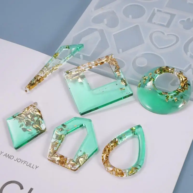 103A Multi-style Earrings Eardrop Danglers Silicone Mould Crystal Epoxy Resin Mold
103A Multi-style Earrings Eardrop Danglers Silicone Mould Crystal Epoxy Resin Mold
