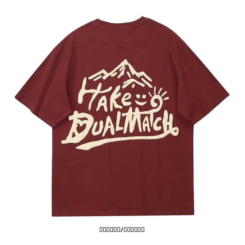 Футболка Red Mountain Peak Harajuku Sle ort Sve T-irt Sweet Cool Loose BF Casual из хлопка с круглым вырезом
Футболка Red Mountain Peak Harajuku Sle ort Sve T-irt Sweet Cool Loose BF Casual из хлопка с круглым вырезом