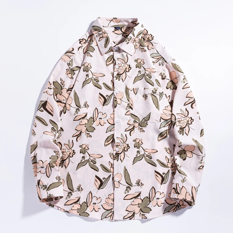 Fashion korean popular clothes long sleeve shirts for men casual trend tops loose striped single pocket streetwear clothes
Fashion korean popular clothes long sleeve shirts for men casual trend tops loose striped single pocket streetwear clothes