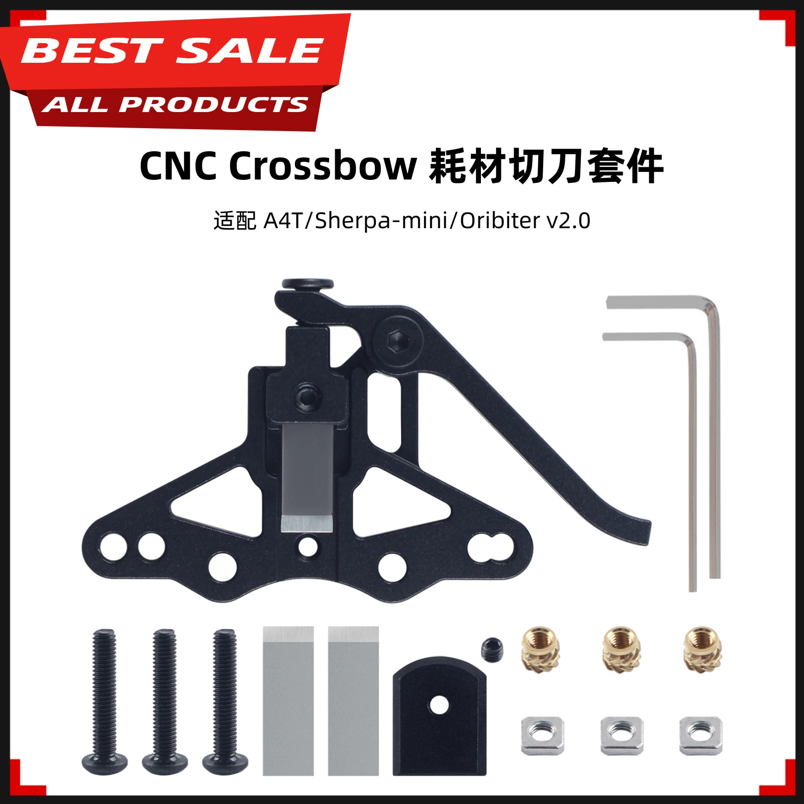 A4T CNC Cutter Kit Consumables Cutter Crossbow Wire Cutter 3D Printer Accessories
A4T CNC Cutter Kit Consumables Cutter Crossbow Wire Cutter 3D Printer Accessories