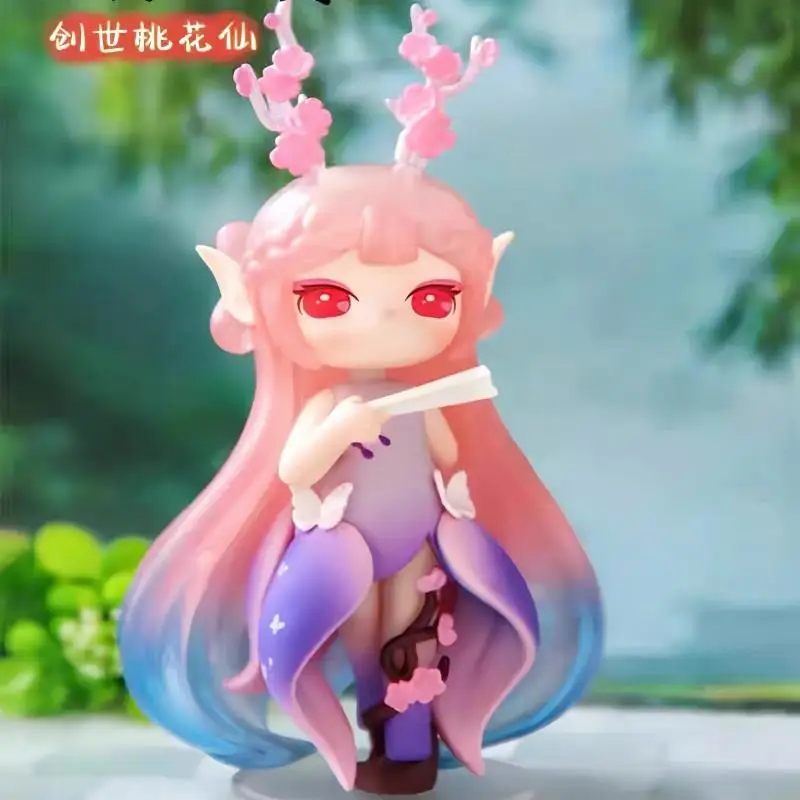 Authentic Suri Peach Blossom Spring Nine Spirit Rabbit Demon Blind Box Trendy Play Toy for Ladies Ideal Birthday Gift
Authentic Suri Peach Blossom Spring Nine Spirit Rabbit Demon Blind Box Trendy Play Toy for Ladies Ideal Birthday Gift