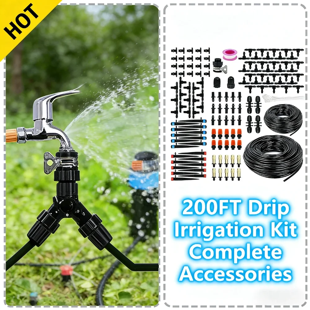 Система запотевания и капельного орошения сада, 200 футов, с основным шлангом 1/2 дюйма, распределительной трубкой 1/4 дюйма, 80% экономия воды, регулируемый поток
Система запотевания и капельного орошения сада, 200 футов, с основным шлангом 1/2 дюйма, распределительной трубкой 1/4 дюйма, 80% экономия воды, регулируемый поток