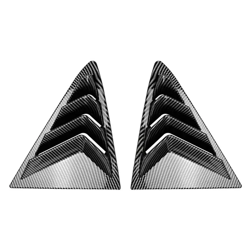 Car Rear Triangular Window Louvers Shutters Blinds Cover Trim For Ford Fiesta MK8 2018+ Carbon Fiber
Car Rear Triangular Window Louvers Shutters Blinds Cover Trim For Ford Fiesta MK8 2018+ Carbon Fiber