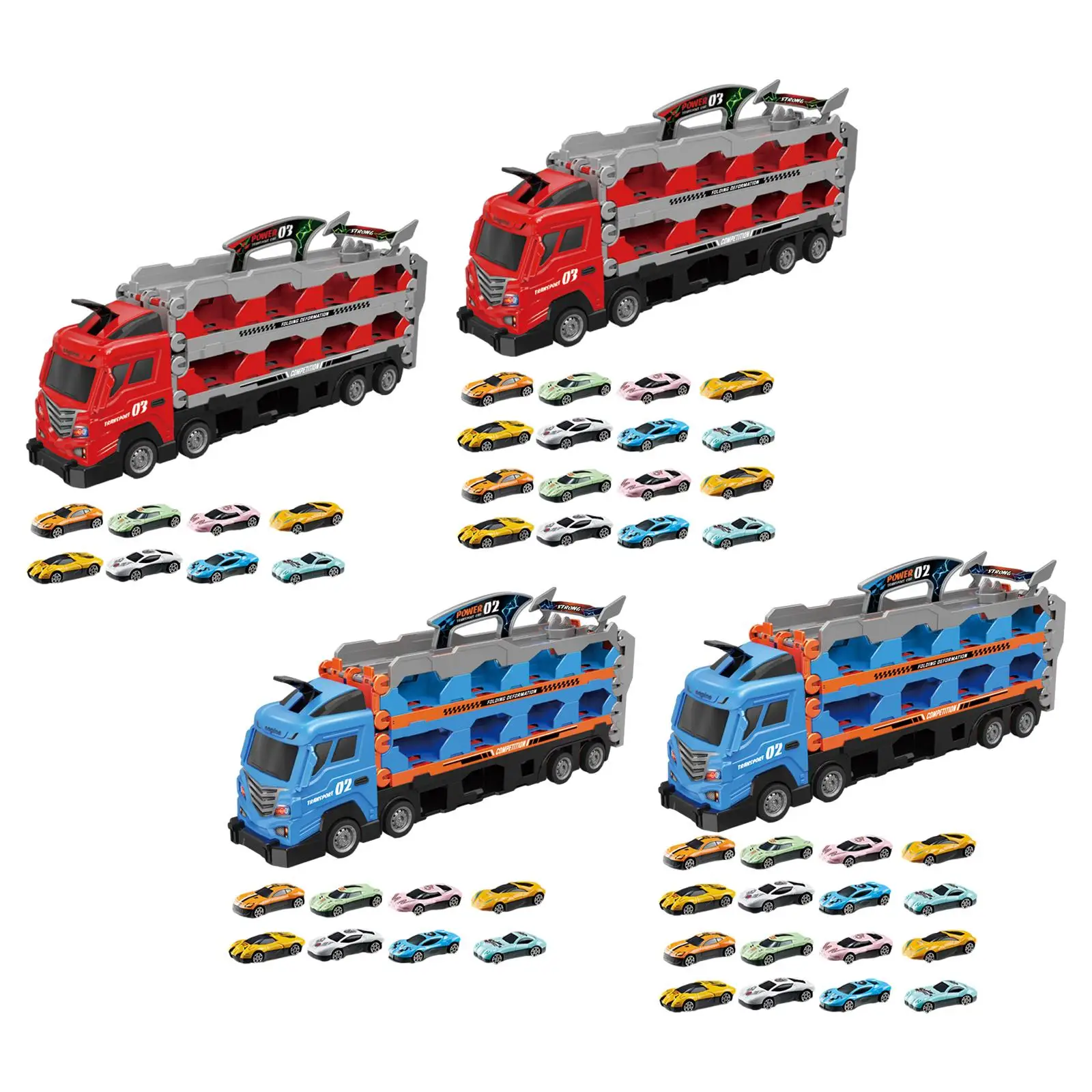 Грузовик-транспортер Hauler, набор игрушек, складные игрушечные грузовики для раннего развития для детей, Детский подарок на день рождения
Грузовик-транспортер Hauler, набор игрушек, складные игрушечные грузовики для раннего развития для детей, Детский подарок на день рождения