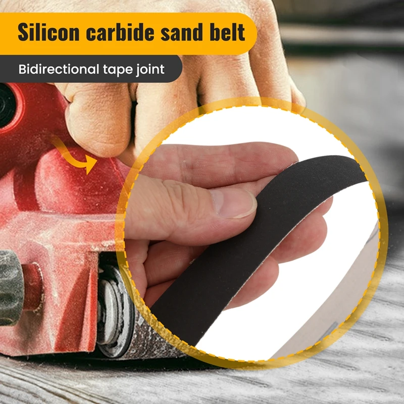 12Pcs 1 X 30 Inch Silicon Carbide Fine Grit Sanding Belts 400, 600, 800, 1000 Grits
12Pcs 1 X 30 Inch Silicon Carbide Fine Grit Sanding Belts 400, 600, 800, 1000 Grits