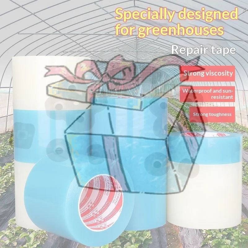 【CCA】Greenhouse Repair Tape: Strong Adhesion, Waterproof, UV Resistant, High Toughness For Agricultural Film Repair
【CCA】Greenhouse Repair Tape: Strong Adhesion, Waterproof, UV Resistant, High Toughness For Agricultural Film Repair
