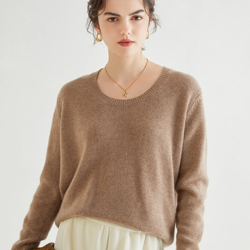 2023 Winter Women's Sweater Clothing Soft Woolen 100% Cashmere Soft Knitted Long Sleeve Knitwears Winter Tops
2023 Winter Women's Sweater Clothing Soft Woolen 100% Cashmere Soft Knitted Long Sleeve Knitwears Winter Tops