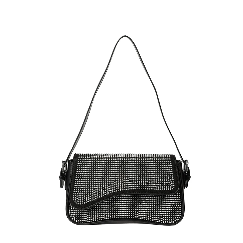 Women PU Rhinestones Shoulder Bag Large Capacity Stylish Crossbody Bag Adjustable Strap Fashion Underarm Bag Chic Hobo Bag
Women PU Rhinestones Shoulder Bag Large Capacity Stylish Crossbody Bag Adjustable Strap Fashion Underarm Bag Chic Hobo Bag