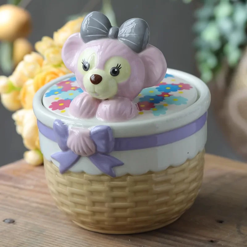 Милые экшн-фигурки из аниме Disney ShellieMay, игрушки, мультяшный медведь, керамический резервуар для хранения, чайная канистра, подарок на день рождения для девочек
Милые экшн-фигурки из аниме Disney ShellieMay, игрушки, мультяшный медведь, керамический резервуар для хранения, чайная канистра, подарок на день рождения для девочек