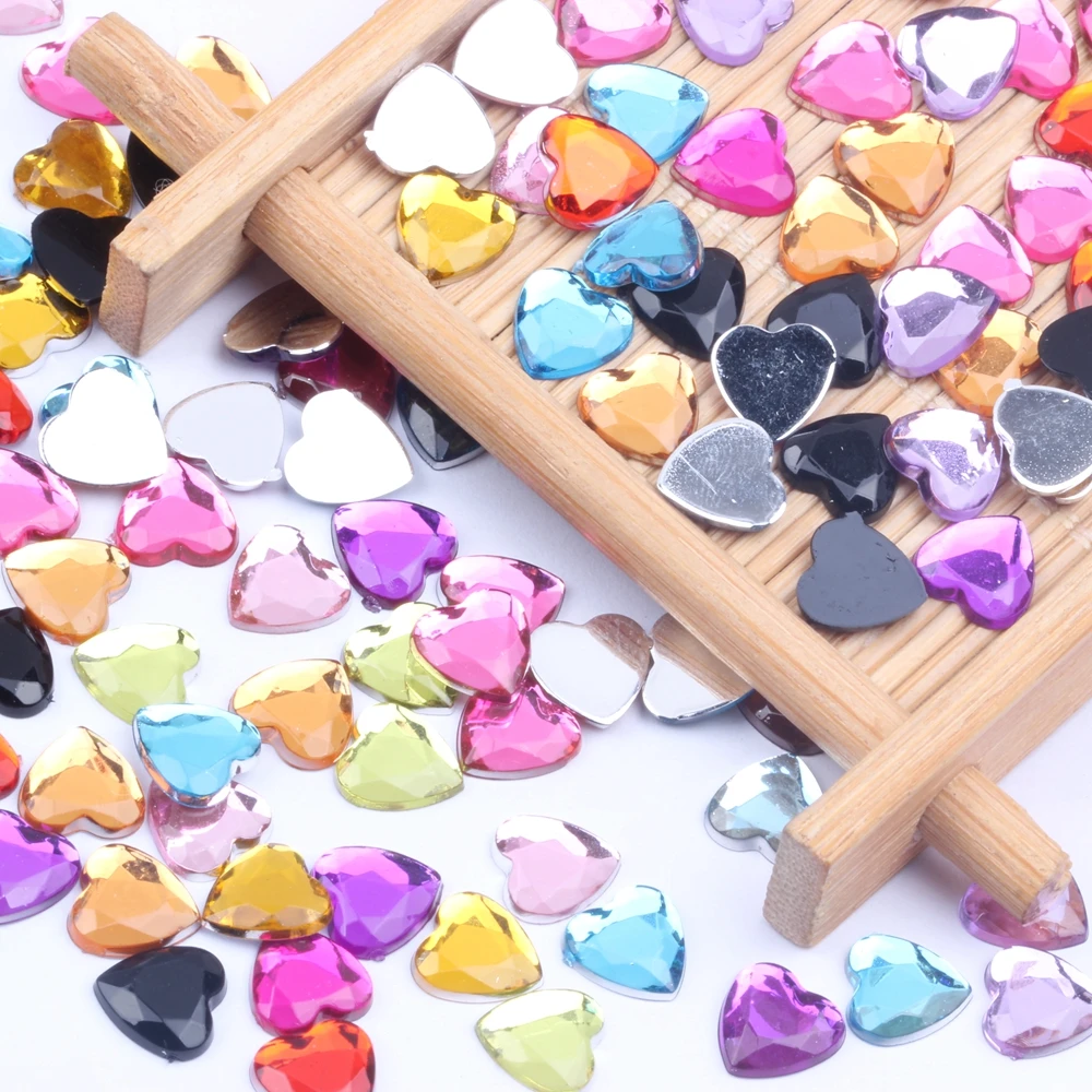 Heart Shape 8mm 5000pcs Acrylic Rhinestones Flat Back And Facets Many Colors For Nails Art Glue On Beads DIY Jewelry Making
Heart Shape 8mm 5000pcs Acrylic Rhinestones Flat Back And Facets Many Colors For Nails Art Glue On Beads DIY Jewelry Making