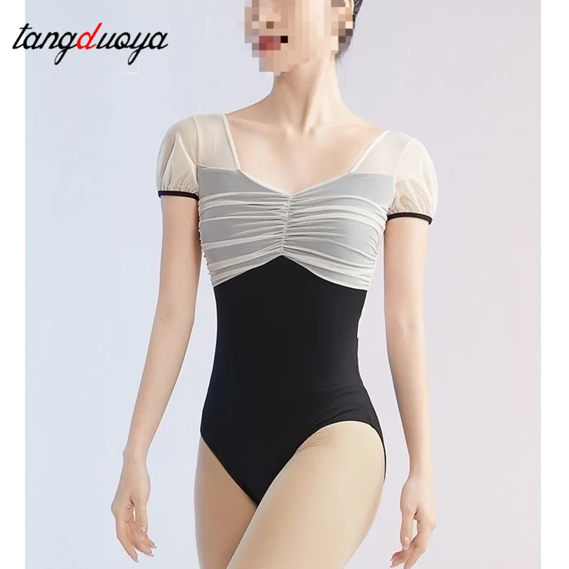 Ballet Leotards For Women Embroidery Mesh Adult Leotard Stand Collar Hidden buckle Dance Wear V Shape Ballet Leotard Costume
Ballet Leotards For Women Embroidery Mesh Adult Leotard Stand Collar Hidden buckle Dance Wear V Shape Ballet Leotard Costume