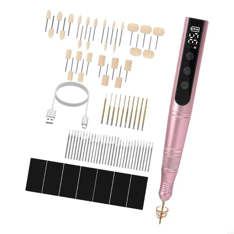 97QD Advanced Polymer Clay Finishing Set Featuring Wireless Tool 35 Speeds and 79 Component Set
97QD Advanced Polymer Clay Finishing Set Featuring Wireless Tool 35 Speeds and 79 Component Set