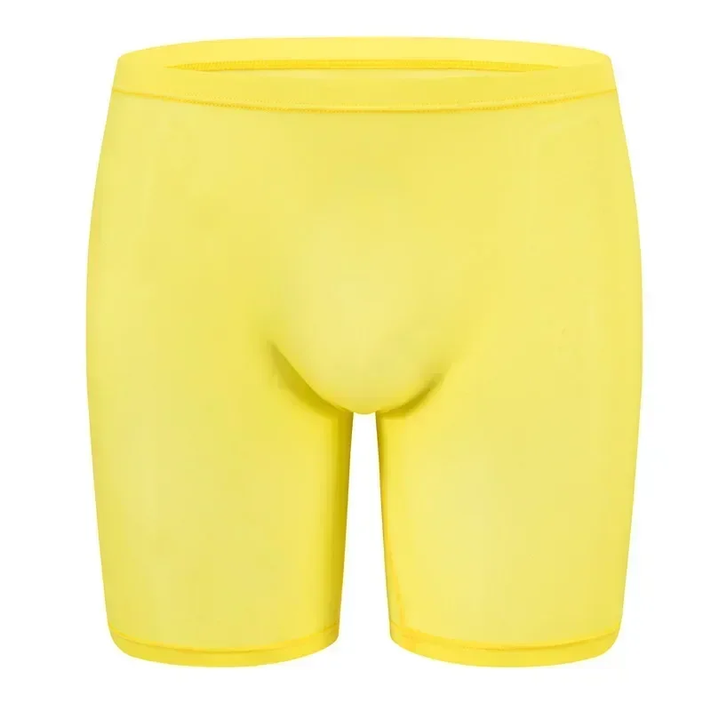 Ice Silk Sheer Boxy Underwear for Men Sexy Low Rise Bugle Anti-Chafe Boxer Briefs Boy Mid Rise Seamless Comfort Quick Dry Trunks
Ice Silk Sheer Boxy Underwear for Men Sexy Low Rise Bugle Anti-Chafe Boxer Briefs Boy Mid Rise Seamless Comfort Quick Dry Trunks