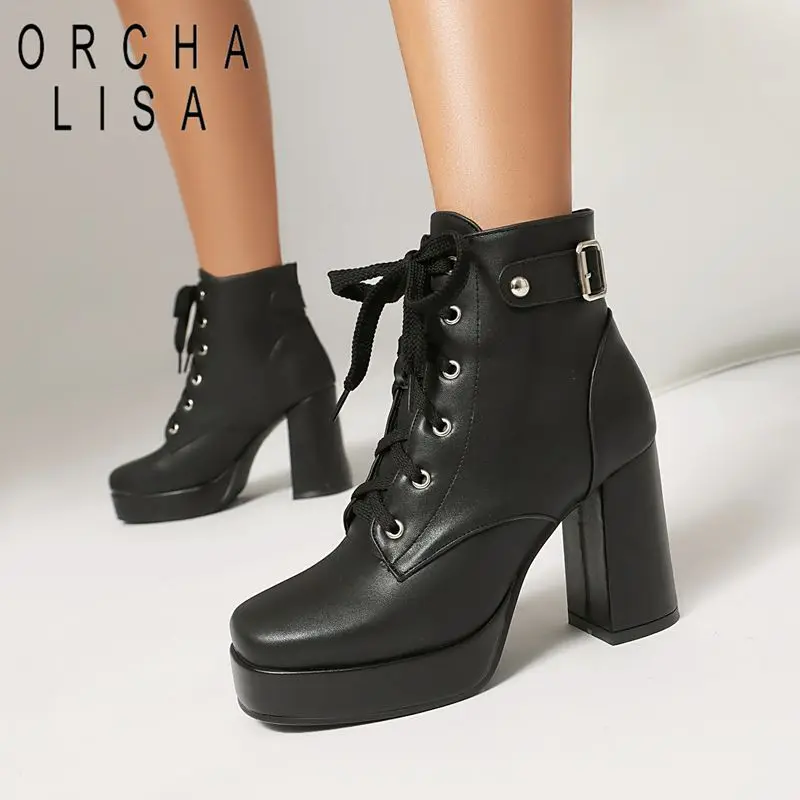 ORCHA LISA 2025 Винтажные женские ботильоны с квадратным носком, 9 см, массивный каблук, платформа 2 см, шнуровка, пряжка ремня, большие размеры 44 46 на каждый день
ORCHA LISA 2025 Винтажные женские ботильоны с квадратным носком, 9 см, массивный каблук, платформа 2 см, шнуровка, пряжка ремня, большие размеры 44 46 на каждый день