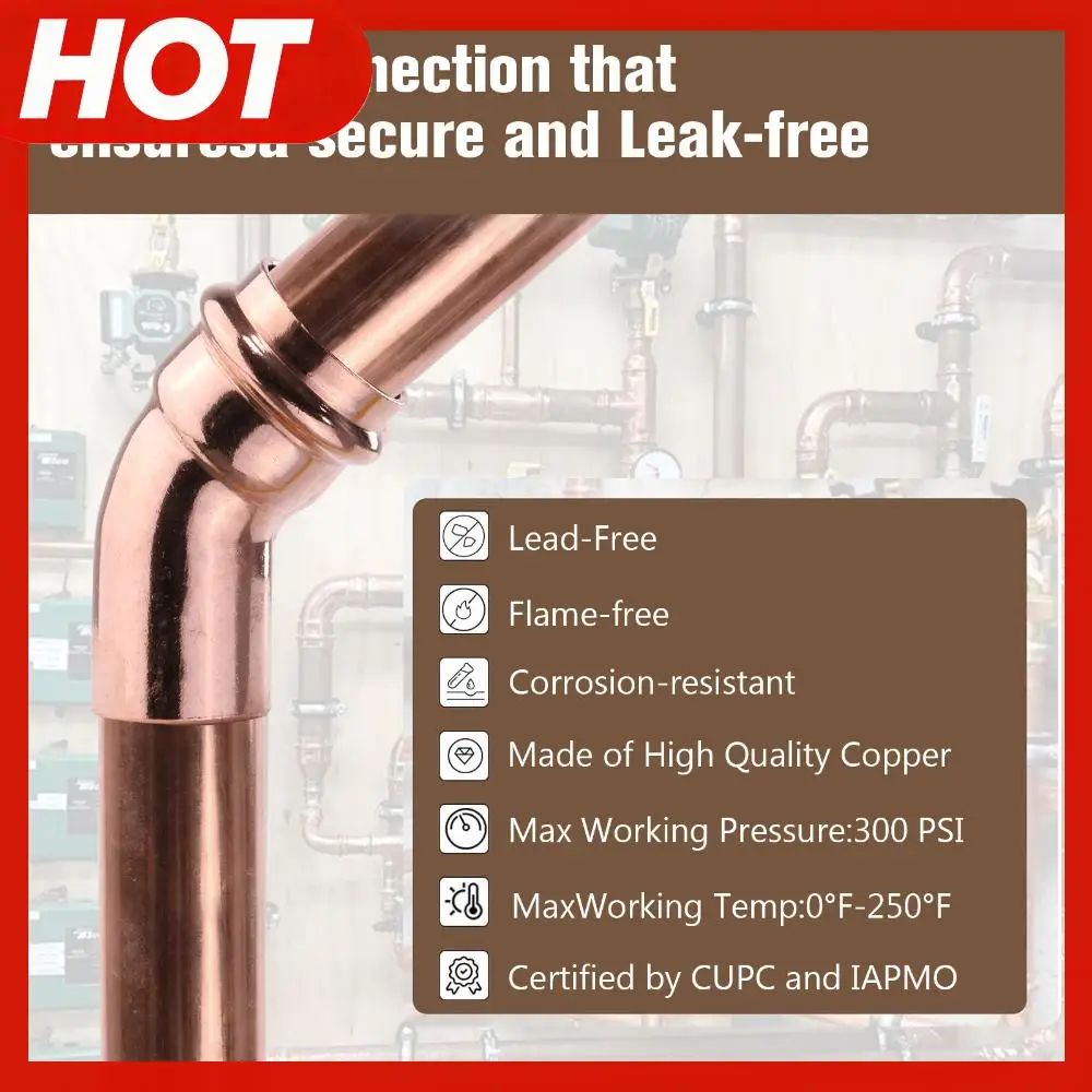 Многофункциональный соединитель для медных труб под 45 градусов, герметичный, для домашнего водопровода
Многофункциональный соединитель для медных труб под 45 градусов, герметичный, для домашнего водопровода