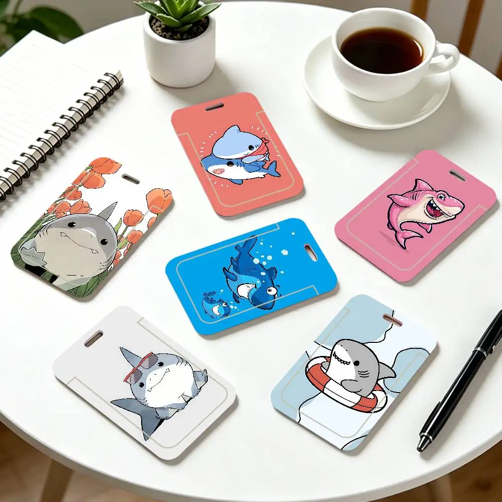 Cute Shark ID Card Holder Cute PVC Badge Holder Cartoon Card Cover Student ID Bus Card Case With Clear Window
Cute Shark ID Card Holder Cute PVC Badge Holder Cartoon Card Cover Student ID Bus Card Case With Clear Window