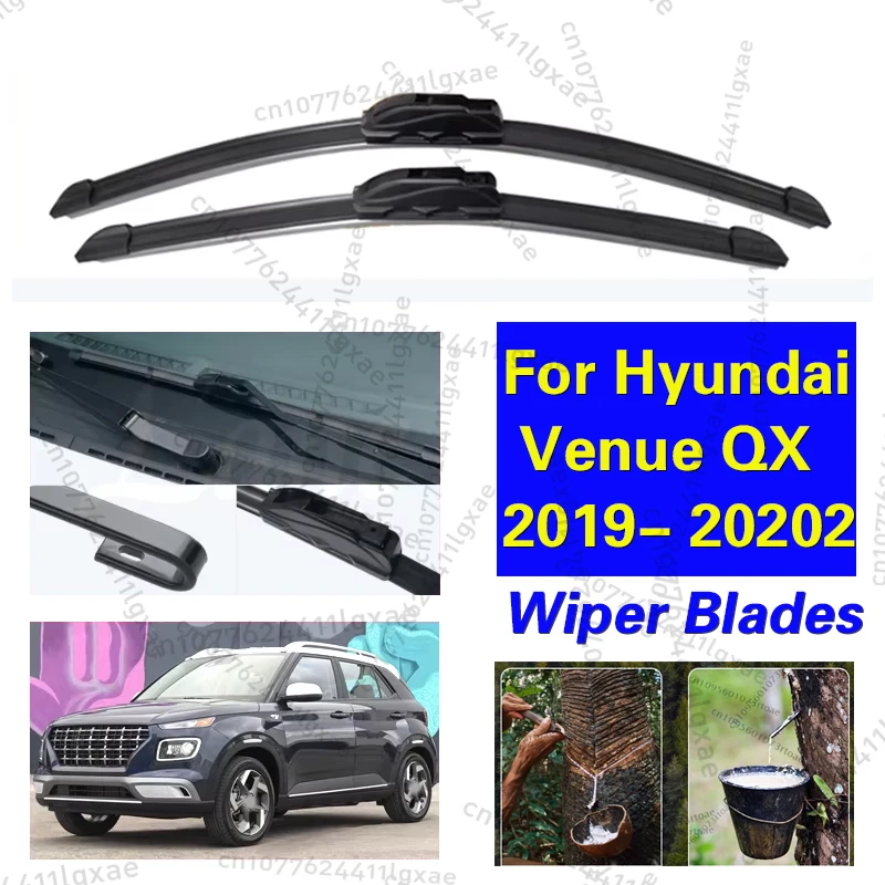 Car Front Wiper Blades For Hyundai Venue QX 2019 2020 2021 2022 Windscreen Windshield Windows Car Accessories Brushes 24"+18"
Car Front Wiper Blades For Hyundai Venue QX 2019 2020 2021 2022 Windscreen Windshield Windows Car Accessories Brushes 24"+18"