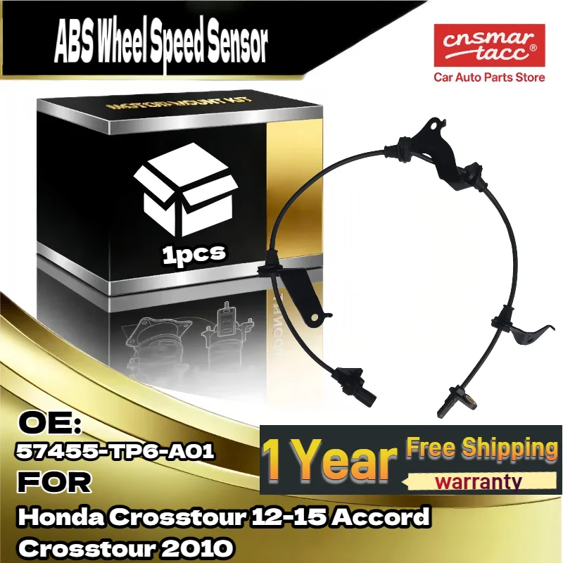 LH Front ABS Wheel Speed Sensor for Honda Accord Crosstour 2010-2015 OEM 57455-TP6-A01
LH Front ABS Wheel Speed Sensor for Honda Accord Crosstour 2010-2015 OEM 57455-TP6-A01