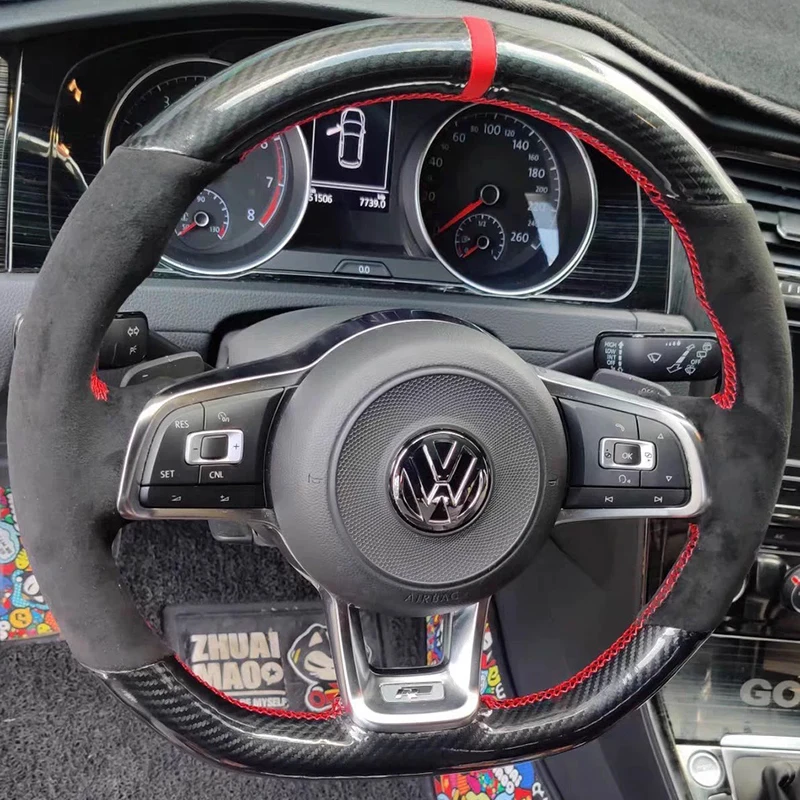 For Volkswagen VW Golf 7 15-20 Tayron 19-22 VW Teramont X 19-20 Manual Sewing Car Steering Wheel Covers Car Accessories Suede
For Volkswagen VW Golf 7 15-20 Tayron 19-22 VW Teramont X 19-20 Manual Sewing Car Steering Wheel Covers Car Accessories Suede