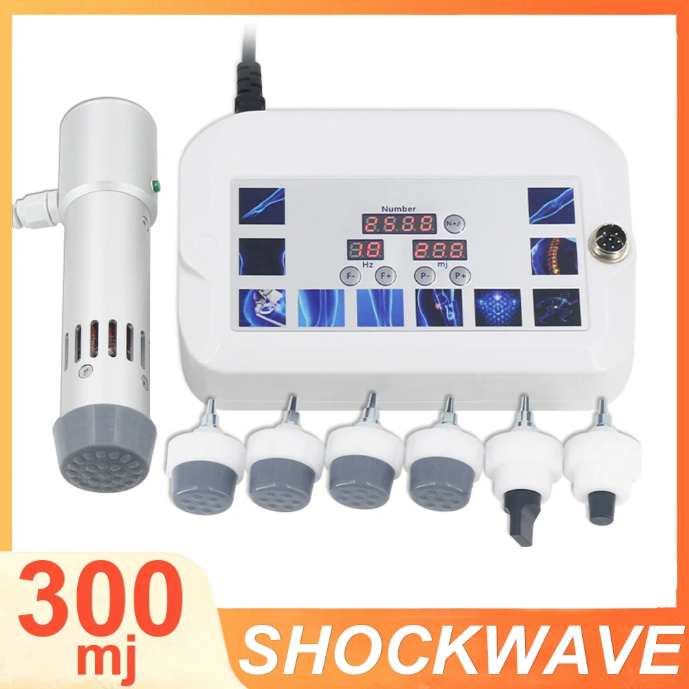Shockwave Therapy Machine For ED Treatment Deep Muscle Massage Adjustable Energy 300MJ Shock Wave Relieve Tennis Elbow Pain
Shockwave Therapy Machine For ED Treatment Deep Muscle Massage Adjustable Energy 300MJ Shock Wave Relieve Tennis Elbow Pain