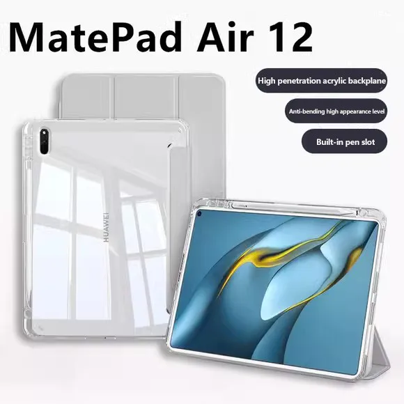 Transparent Case For Huawei MatePad 12 X Pro 12.2 Air12 SE 11 11.5 S Air 11.5 11 PaperMatte Pro 11 10.4 Pro10.8 With Pen Slot
Transparent Case For Huawei MatePad 12 X Pro 12.2 Air12 SE 11 11.5 S Air 11.5 11 PaperMatte Pro 11 10.4 Pro10.8 With Pen Slot