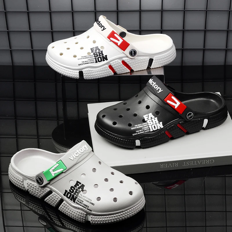 New Couple models hole shoes female summer outside wear beach lightweight casual sandals Baotou waterproof sandals slippers men
New Couple models hole shoes female summer outside wear beach lightweight casual sandals Baotou waterproof sandals slippers men