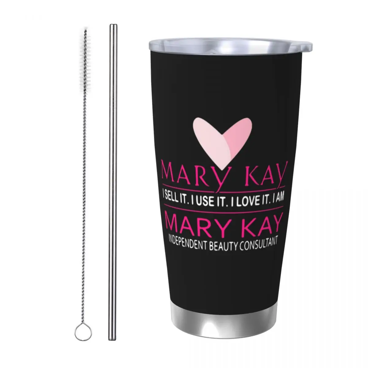 Top Mary Kay I Sell It I Use It Стакан из нержавеющей стали с вакуумной изоляцией, термохолодные чашки, соломинка с крышкой, 20 унций
Top Mary Kay I Sell It I Use It Стакан из нержавеющей стали с вакуумной изоляцией, термохолодные чашки, соломинка с крышкой, 20 унций