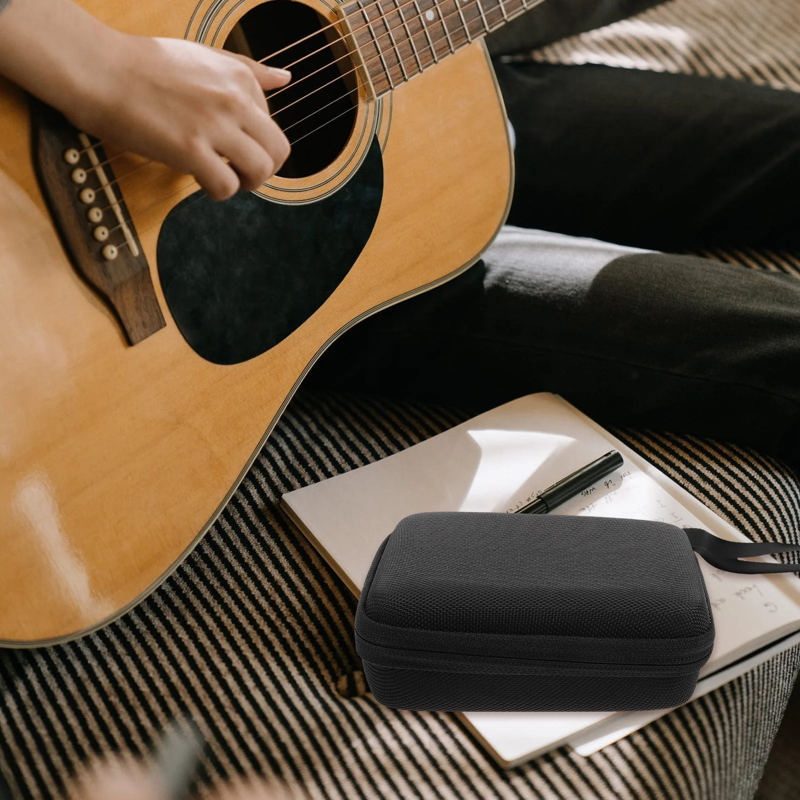 Guitar Pick Bag Organizer Carrying Case Pouch Picks Bags Holder Eva Accessories for Storage 
Guitar Pick Bag Organizer Carrying Case Pouch Picks Bags Holder Eva Accessories for Storage