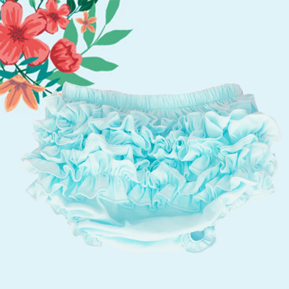 Pure Cotton Baby Girl Panties Ruffle Lace Underwear Diaper Cover For Dresses Tutu Bloomers Halloween Size M Blue
Pure Cotton Baby Girl Panties Ruffle Lace Underwear Diaper Cover For Dresses Tutu Bloomers Halloween Size M Blue