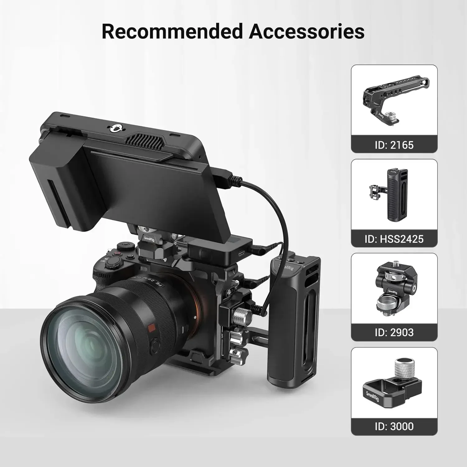 2026 New SmallRig Camera Half Cage for A7R V/A7 IV/A7S III/Alpha 1/Alpha 7R IV - 3639
2026 New SmallRig Camera Half Cage for A7R V/A7 IV/A7S III/Alpha 1/Alpha 7R IV - 3639