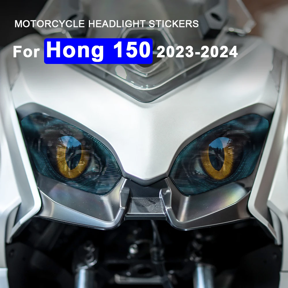 For QJMOTOR HONG 150 QJ Motor Hong Fort 150 2023 2024 Motorcycle Headlight Stickers Cool Head Light Protective Decal Accessories
For QJMOTOR HONG 150 QJ Motor Hong Fort 150 2023 2024 Motorcycle Headlight Stickers Cool Head Light Protective Decal Accessories