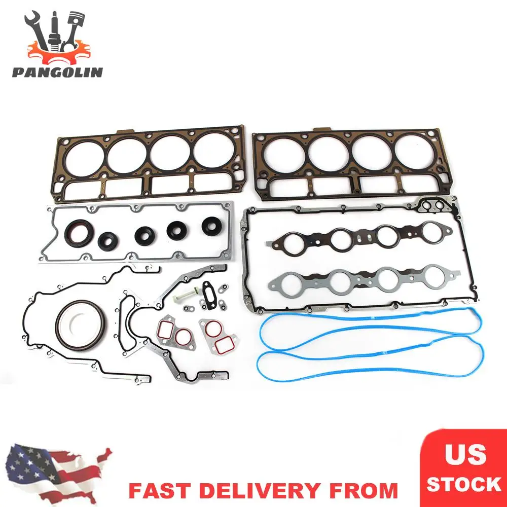 For LS1 LS6 LQ4 LQ9 4.8L 5.3L 5.7L 6.0L Engnine Gasket Set & Head Gaskets New Part
For LS1 LS6 LQ4 LQ9 4.8L 5.3L 5.7L 6.0L Engnine Gasket Set & Head Gaskets New Part