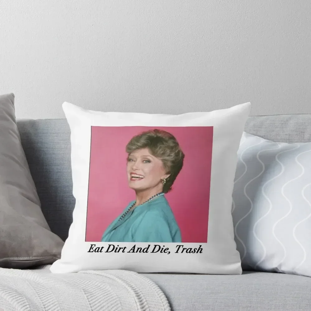 Eat Dirt and Die, Trash Throw Pillow Custom Cushion Photo luxury home accessories autumn pillowcase Couch Pillows pillow
Eat Dirt and Die, Trash Throw Pillow Custom Cushion Photo luxury home accessories autumn pillowcase Couch Pillows pillow