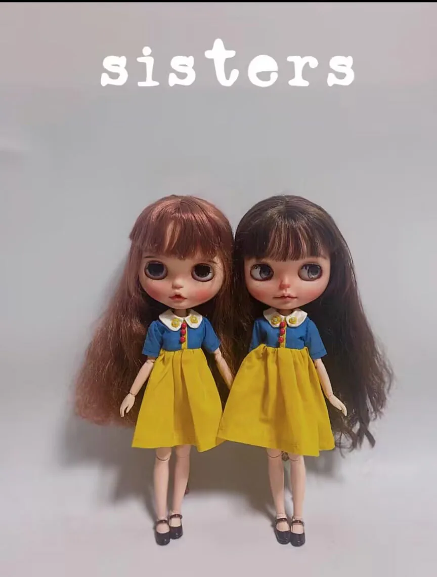 1pcs classic Blythe/landoudou silk one-piece dress (Fit for azone,Pullip,Ob22,24,26, Licca)
1pcs classic Blythe/landoudou silk one-piece dress (Fit for azone,Pullip,Ob22,24,26, Licca)