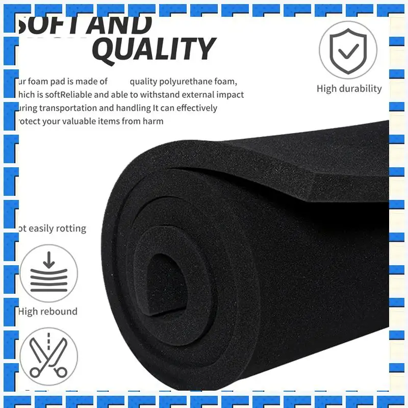 ABNG Polyurethane Foam Board,40 X 30 X 2.5Cm Cuttable Foam Insert For Toolbox, Camera, Shockproof Cushioning
ABNG Polyurethane Foam Board,40 X 30 X 2.5Cm Cuttable Foam Insert For Toolbox, Camera, Shockproof Cushioning
