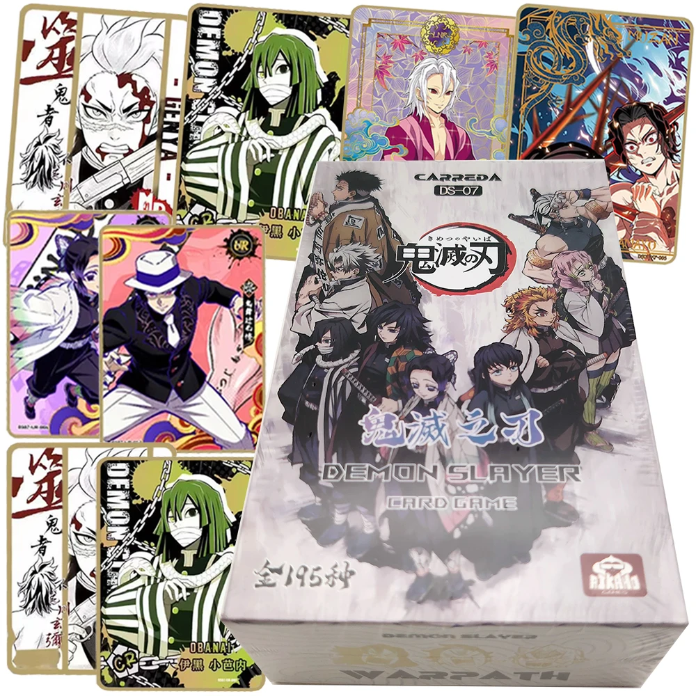 Demon Slayer Collection Cards Classic Fantasy Anime Exquisite Peripheral Cards Toys Surprise Christmas Party Gifts for Friends
Demon Slayer Collection Cards Classic Fantasy Anime Exquisite Peripheral Cards Toys Surprise Christmas Party Gifts for Friends