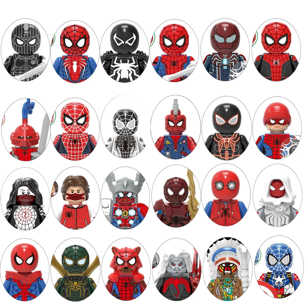 Blind Box Mini Building Blocks X0280 Figures Big Goblin Spiderman Iron Man Venom Captain Hawk Deadpool Armor Christmas Gifts Toy
Blind Box Mini Building Blocks X0280 Figures Big Goblin Spiderman Iron Man Venom Captain Hawk Deadpool Armor Christmas Gifts Toy