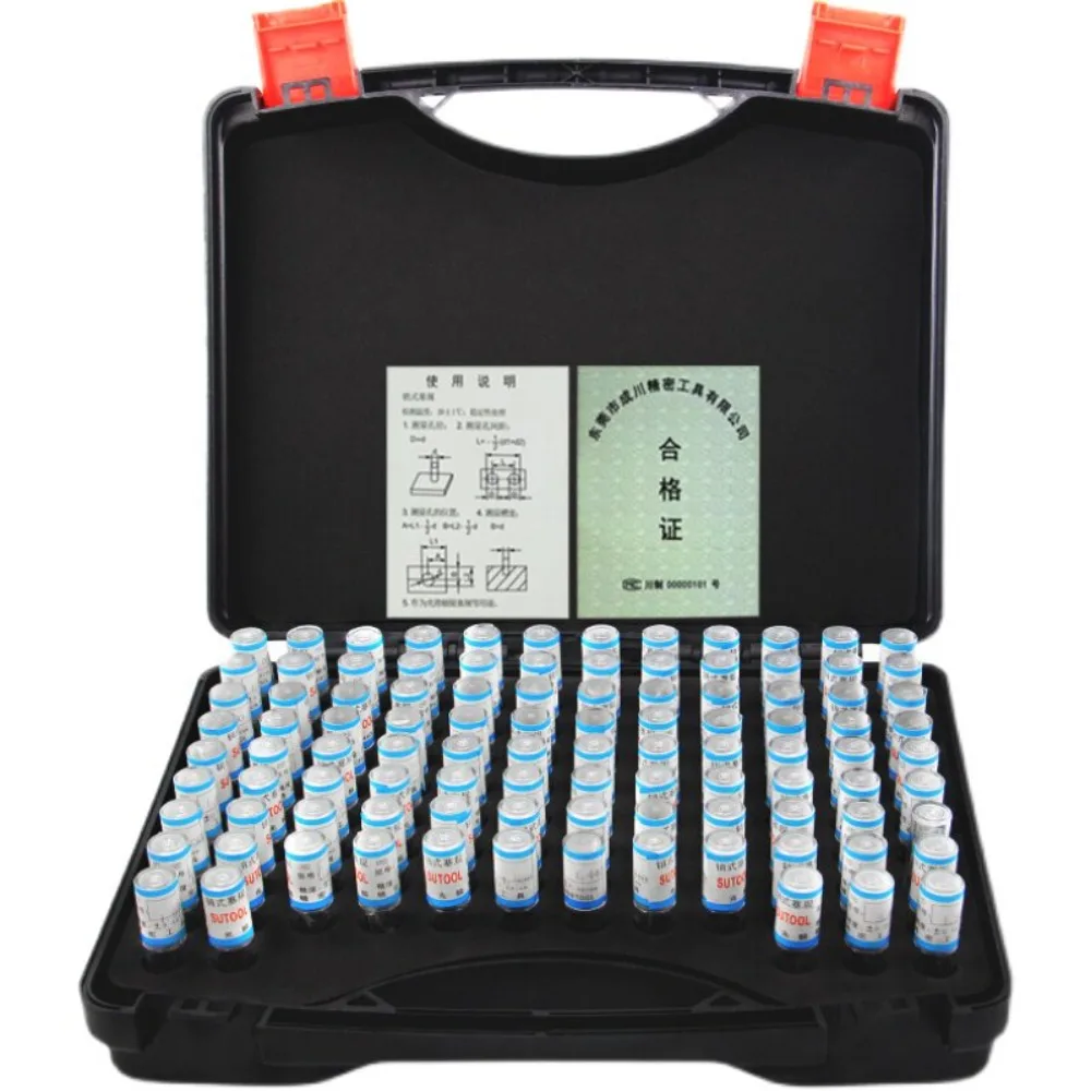 Full Set HSS Pin Gauge High Precision Plug Gauge 0.01mm Step Go No-Go Measuring Tool 101Pcs
Full Set HSS Pin Gauge High Precision Plug Gauge 0.01mm Step Go No-Go Measuring Tool 101Pcs