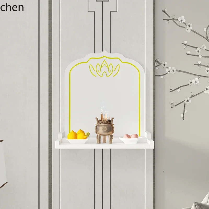 L19- Buddhist Altar Home Economical Wall-Mounted Altar Offering Display Shelf Buddhist Table
L19- Buddhist Altar Home Economical Wall-Mounted Altar Offering Display Shelf Buddhist Table