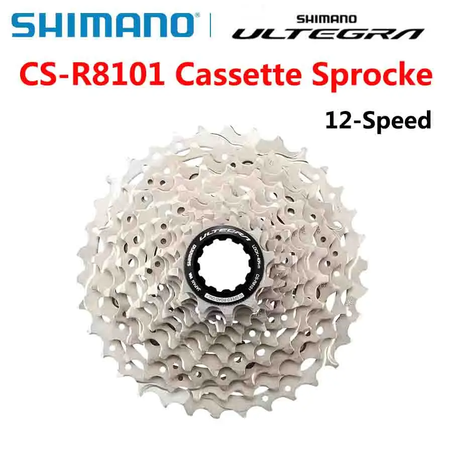 SHIMANO ULTEGRA CS-R8101 12s R8100 12 Speed Bicycle Cassette HYPERGLIDE+ Freewheel K7 For Road Bike 11-30T 11-34T Bicycle parts
SHIMANO ULTEGRA CS-R8101 12s R8100 12 Speed Bicycle Cassette HYPERGLIDE+ Freewheel K7 For Road Bike 11-30T 11-34T Bicycle parts