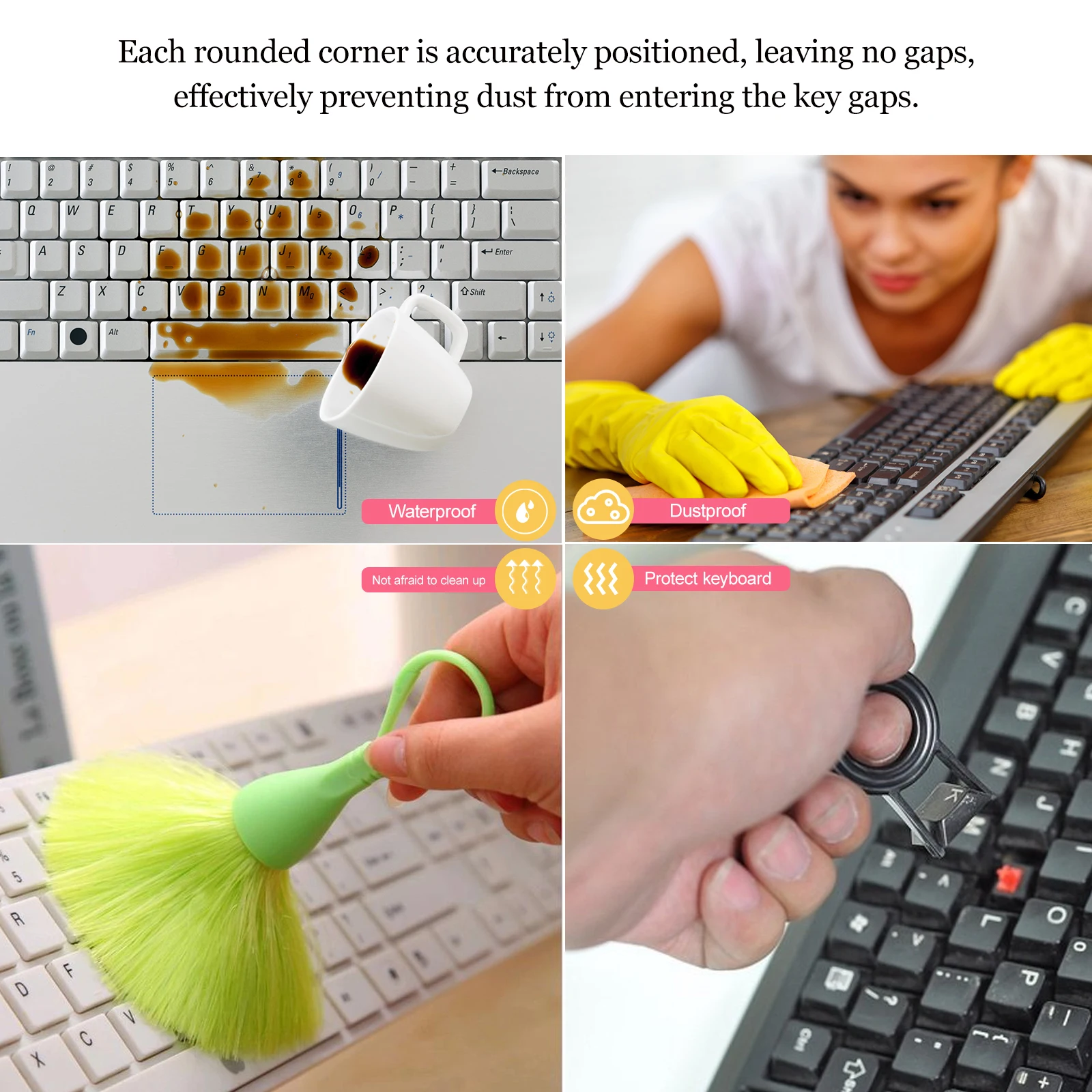 Ultra-Thin Flexible Keyboard Cover For K380 Laptop Lightweight Tpu Protector Skin Dust-Proof Precise Backlit Keys
Ultra-Thin Flexible Keyboard Cover For K380 Laptop Lightweight Tpu Protector Skin Dust-Proof Precise Backlit Keys