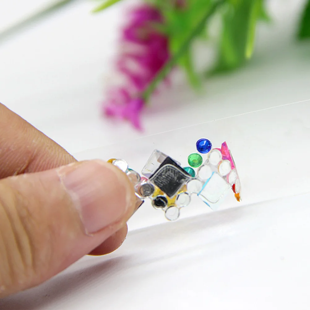 1 Roll Diamond Acrylic DIY Rhinestone Tape 3D Decorative Adhesive for Crafts Planners Journals Creative Paper Tape
1 Roll Diamond Acrylic DIY Rhinestone Tape 3D Decorative Adhesive for Crafts Planners Journals Creative Paper Tape