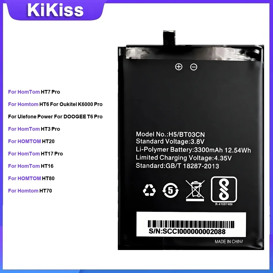 Battery For HomTom HT7/HT3/HT17/HT37 Pro HT6 HT20 HT16 HT80 HT70 HT50 Best Replacement
Battery For HomTom HT7/HT3/HT17/HT37 Pro HT6 HT20 HT16 HT80 HT70 HT50 Best Replacement