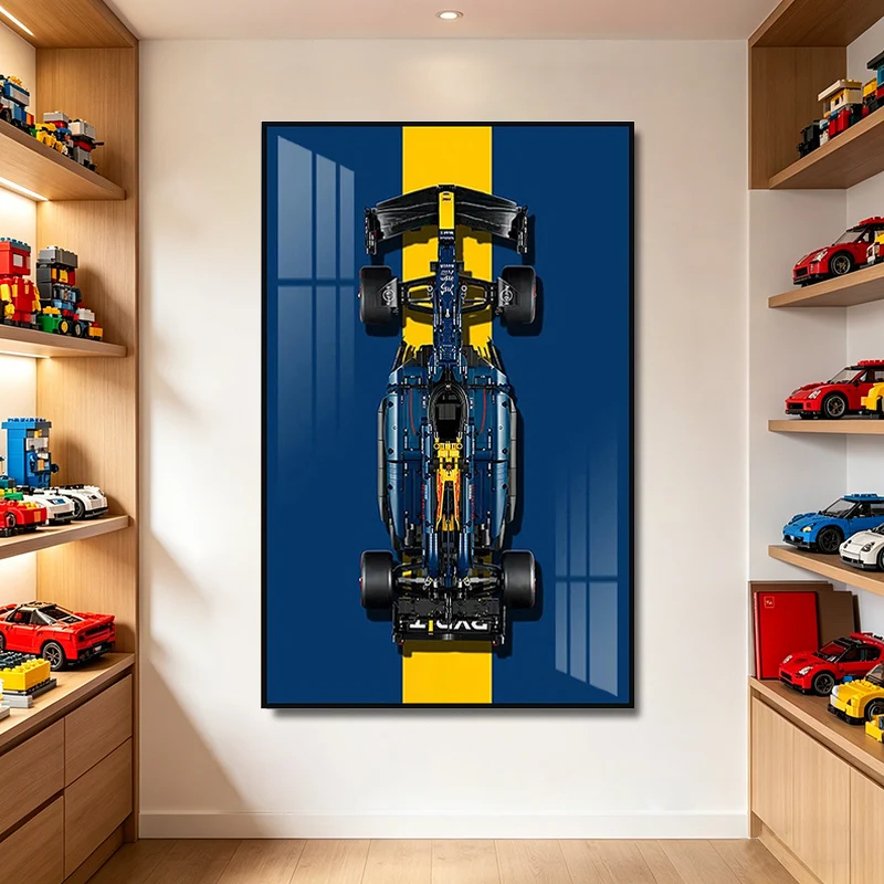 New f1 With frame lego Wall Mount Display Photo Frame Suitable for LEGO 42206 RB20 F1 building block car model Display Wallboard
New f1 With frame lego Wall Mount Display Photo Frame Suitable for LEGO 42206 RB20 F1 building block car model Display Wallboard