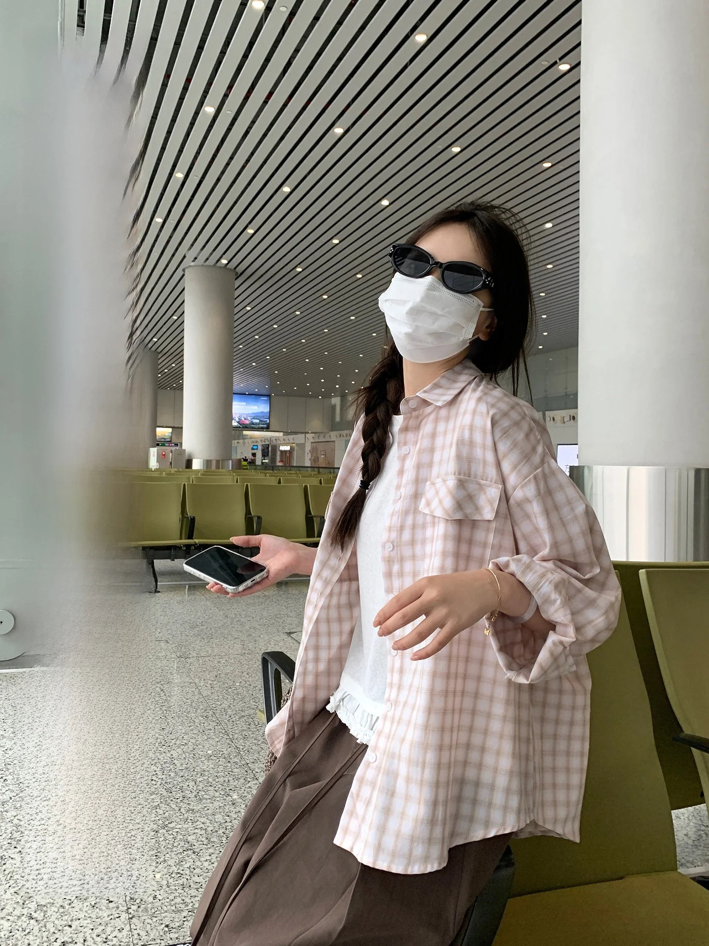 Loose Women's Plaid Shirt Korean Style Casual Summer 2026 New Cheese Bunny Rabbit Checkered Long Sleeve Cotton Sun Protection...
Loose Women's Plaid Shirt Korean Style Casual Summer 2026 New Cheese Bunny Rabbit Checkered Long Sleeve Cotton Sun Protection...